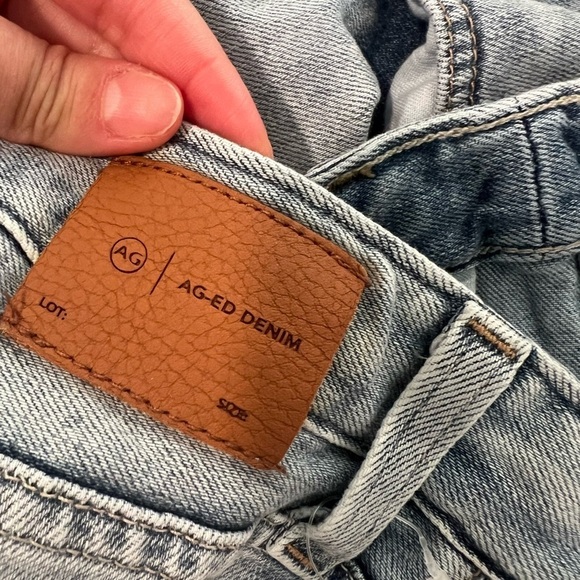 AG Ex-Boyfriend Slim AG-ed™ Slouchy Slim Denim Sz 31 - Picture 6 of 9